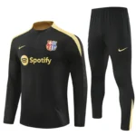 Barcelona FC 2024-25 black yellow red training suit