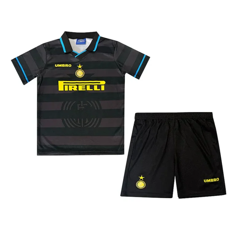 Inter Milan 1997-98 third kid kit retro