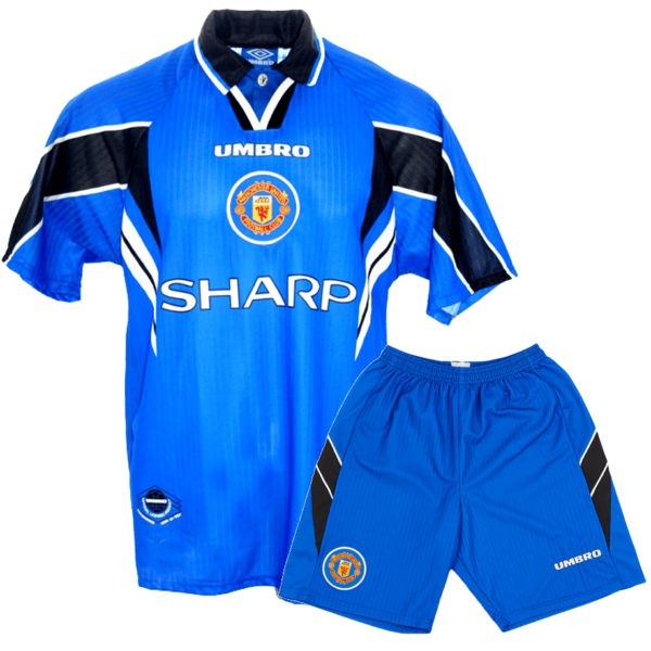 Manchester United 1996-97 third kid kit retro