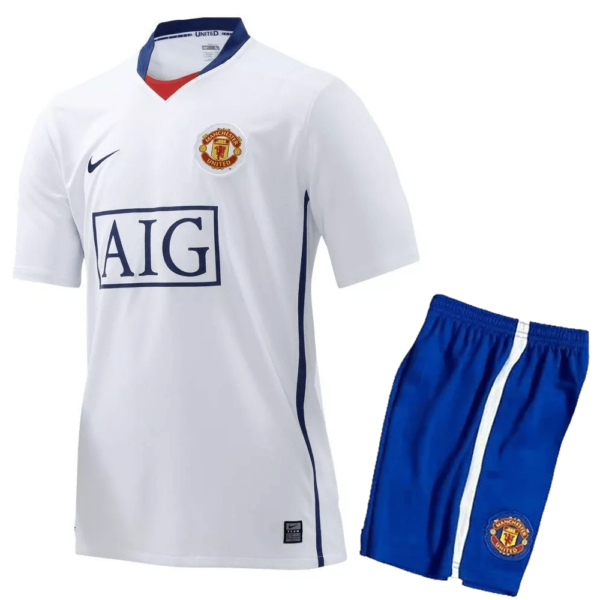 Manchester United 2008-09 away kid kit retro