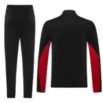 Milan AC 2024-25 black gold red tracksuit