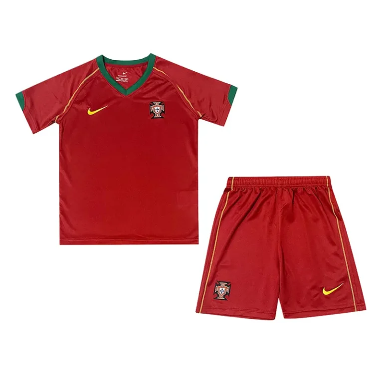 Portugal 2006 home kid kit retro