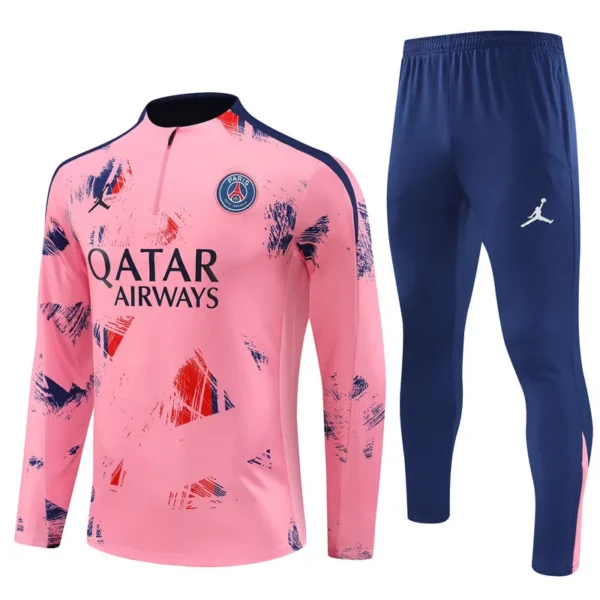 PSG 2024-25 pink navy jordan kid training suit