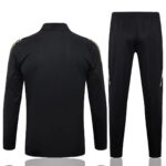 Real Madrid 2024-25 black gold tracksuit