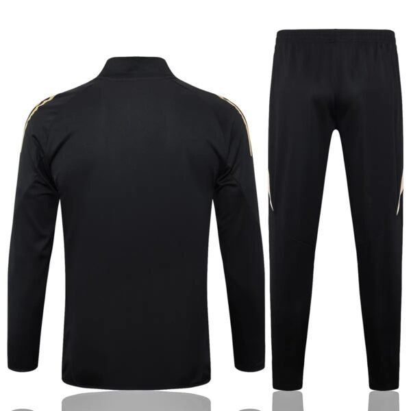 Real Madrid 2024-25 black gold tracksuit