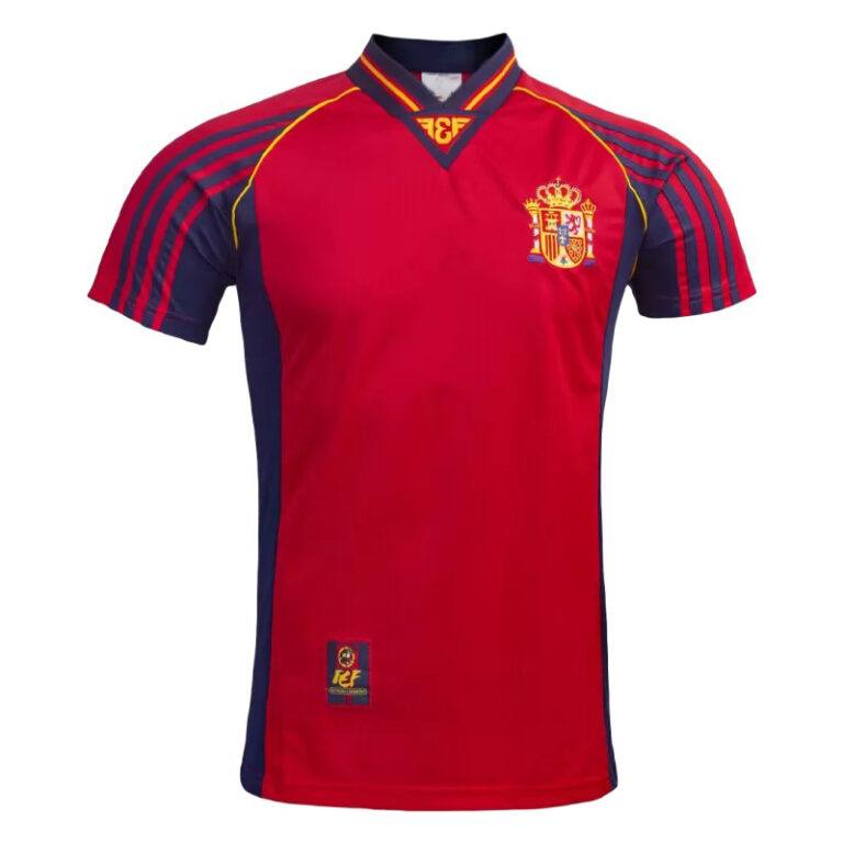 Spain 1998 home retro jersey