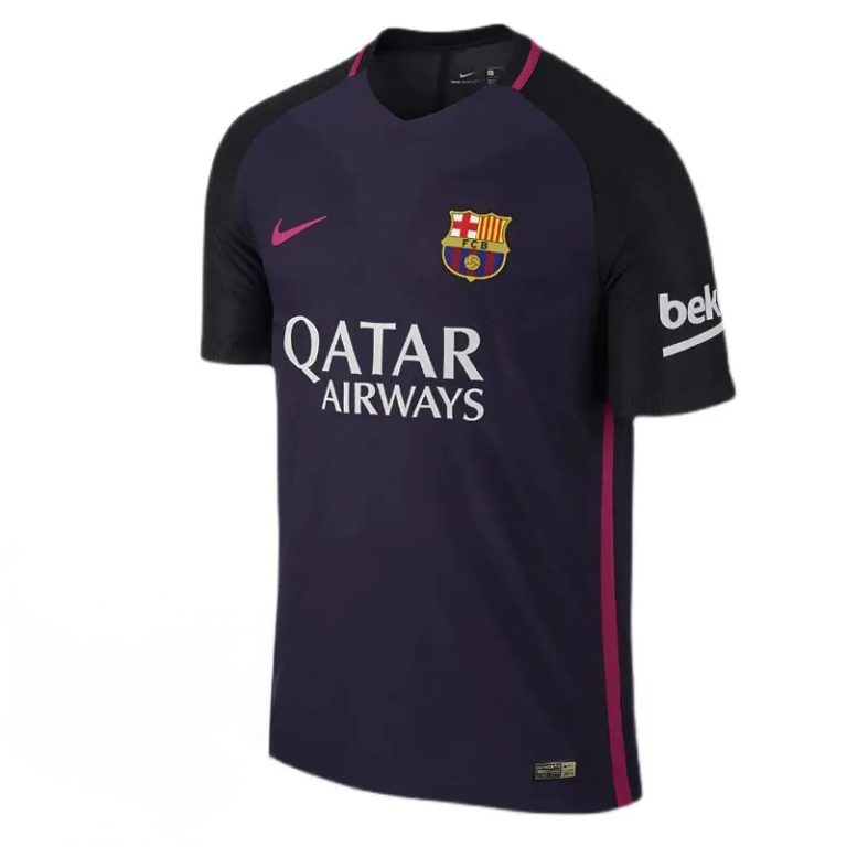 Barcelona FC 2016-17 away retro jersey