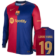 Barcelona FC 2024-25 home Lamine Yamal long sleeve jersey