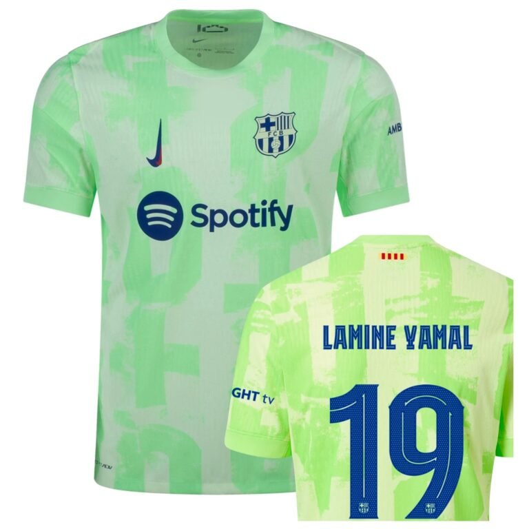 Barcelona FC 2024-25 Lamine Yamal third jersey