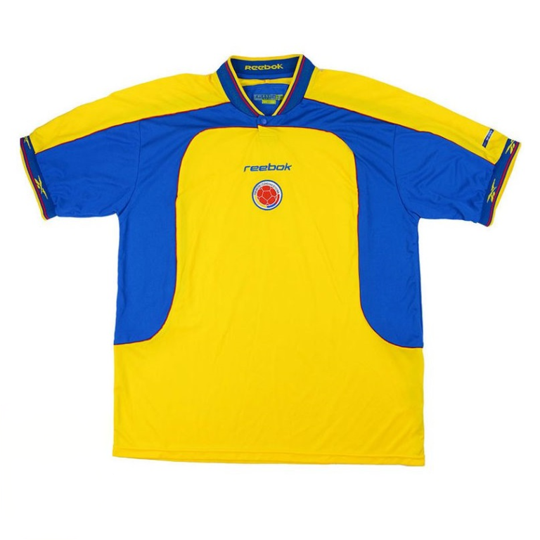 Colombia 2001 home retro jersey