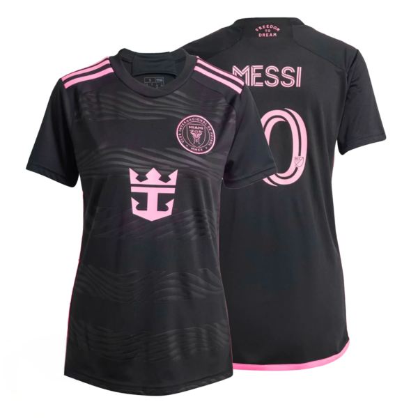 Inter Miami CF 2024 away Messi women jersey