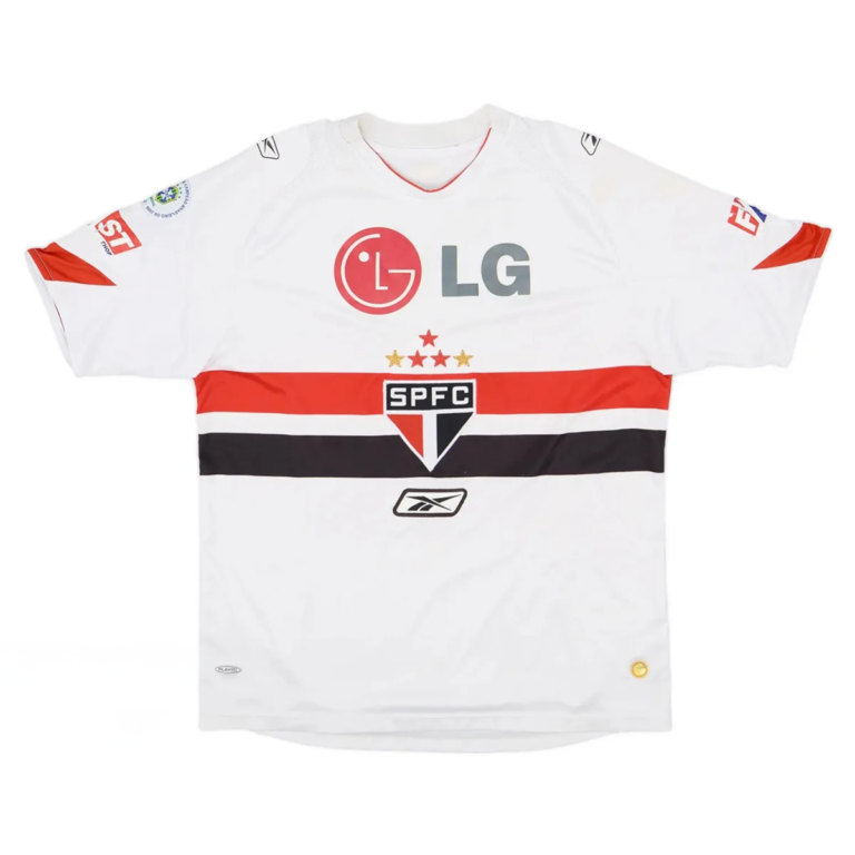 Sao Paulo Fc 2006-07 home retro jersey