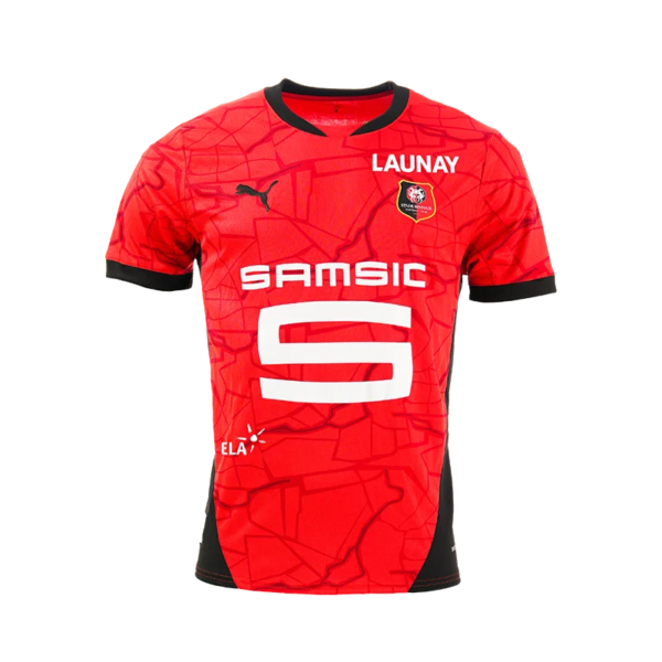 Stade Rennais 2024-25 home jersey