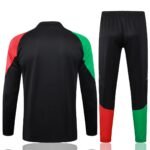 Arsenal FC 2024-25 black red green training suit