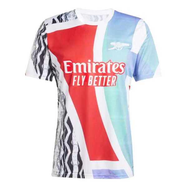 Arsenal FC 2024-25 tricolor training jersey