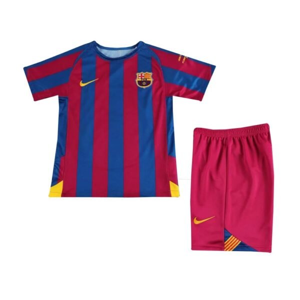 Barcelona FC 2005-06 home kid kit retro