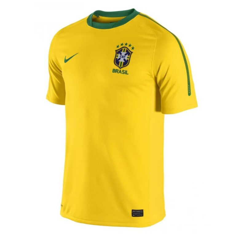 Brazil 2010 home retro jersey