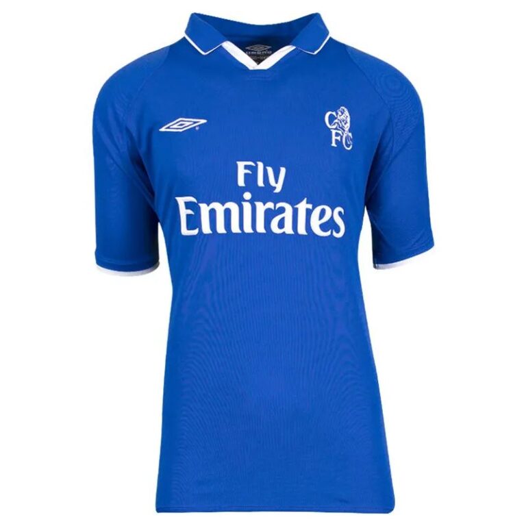 Chelsea FC 2001-03 home retro jersey