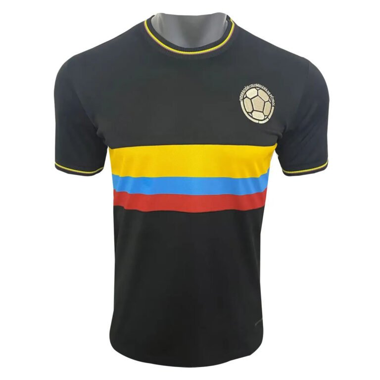 Colombia 2024 black 100th anniversary edition jersey