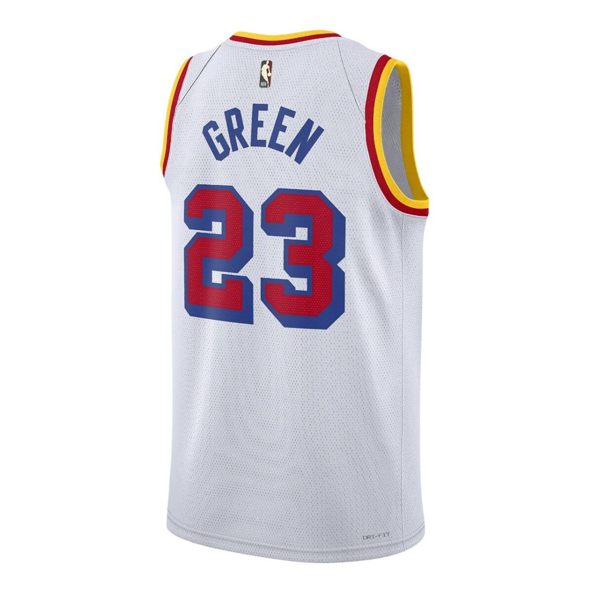 golden state warriors 2024-25 white, classic edition green jersey