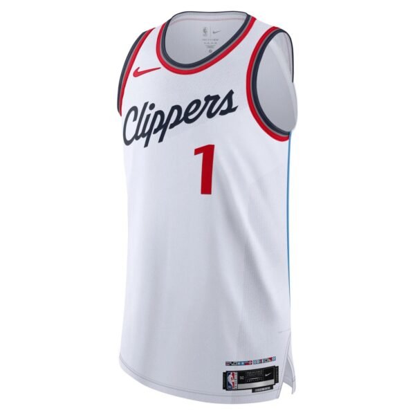 Los Angeles Clippers 2024-25 white, association edition harden jersey