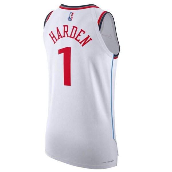 Los Angeles Clippers 2024-25 white, association edition harden jersey