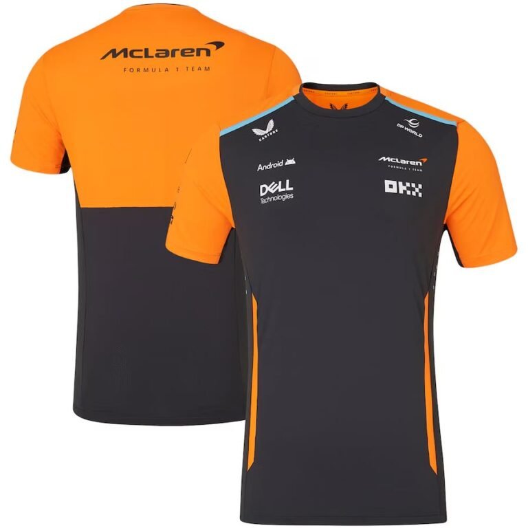 McLaren Team 2024 black orange, F1 shirt