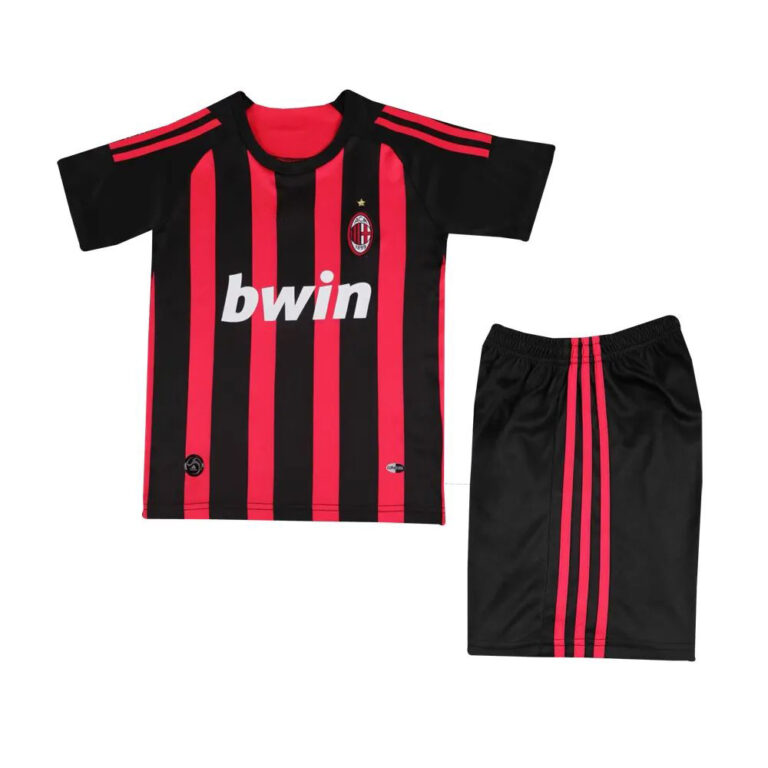 Milan Ac 2008-09 home kid kit retro