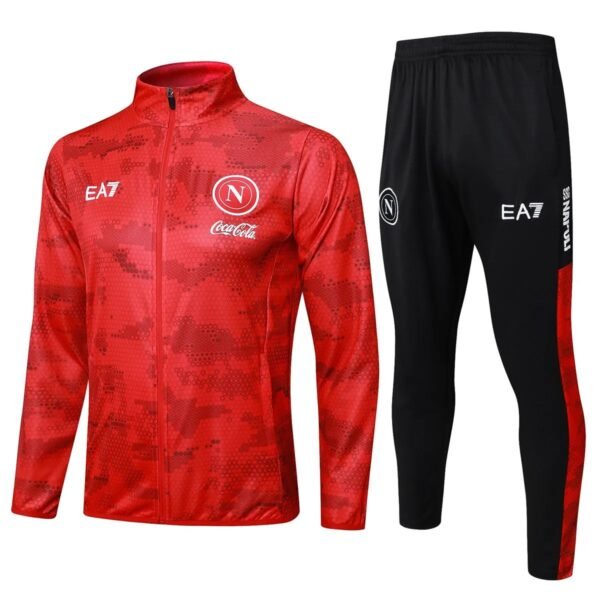 Napoli SSC 2024-25 red kid tracksuit