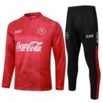 Napoli SSC 2024-25 red training suit