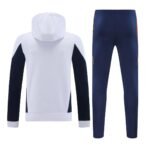 Real Madrid 2024-25 white navy orange hoodie training suit