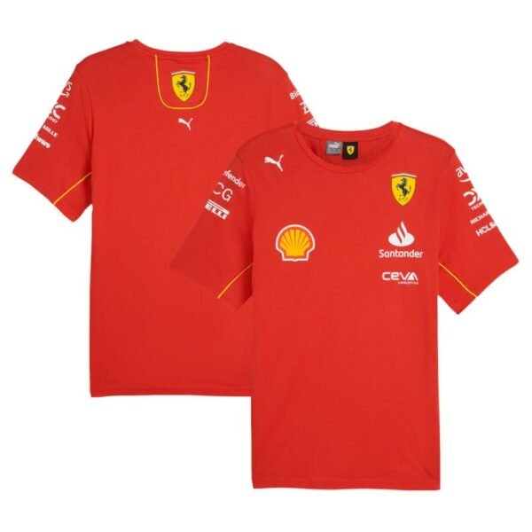 scuderia team 2024 ferrari red, f1 shirt