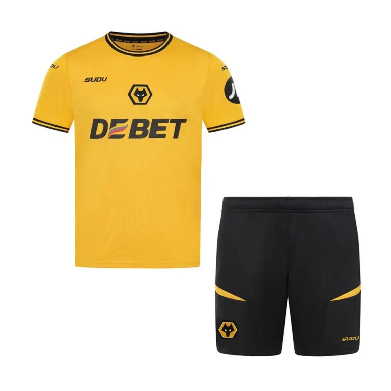 Wolverhampton 2024-25 home kid kit