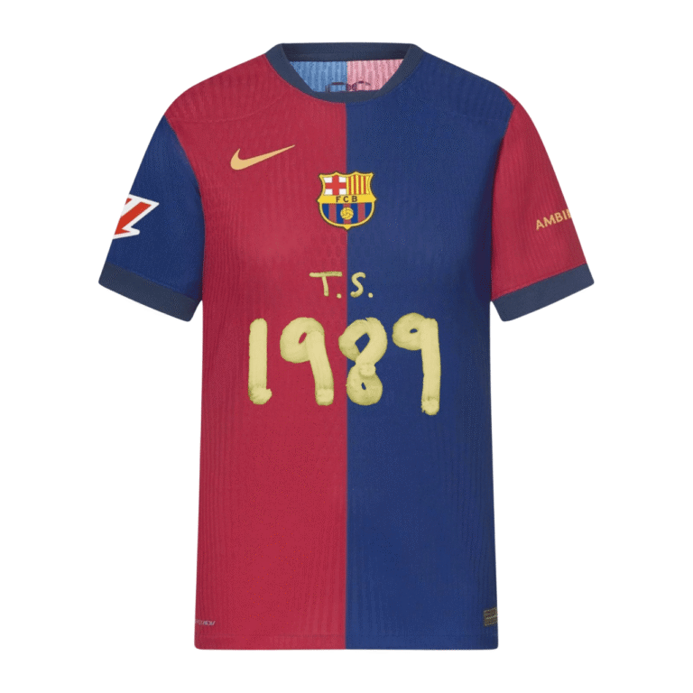 barcelona fc 2025 home taylor swift special edition 100