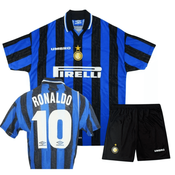 Inter Milan 1997-98 Home, Ronaldo Kid Kit Retro