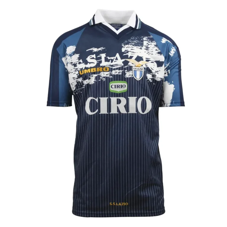 lazio roma 1996 97 away retro jersey 100