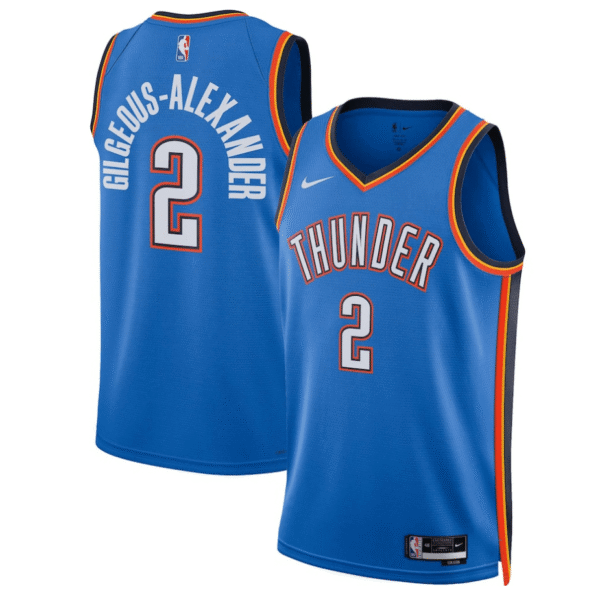 Oklahoma City Thunder 2024-25 blue, Icon edition Gilgeous-Alexander Jersey