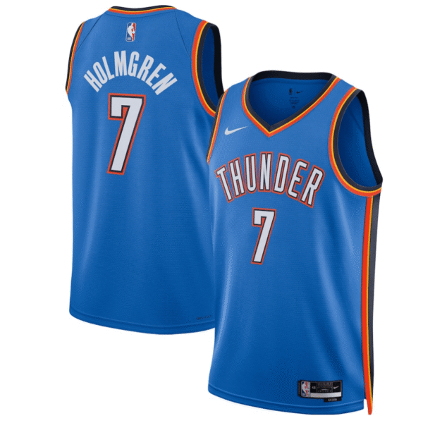 Oklahoma City Thunder 2024-25 blue, Icon edition Holmgren Jersey