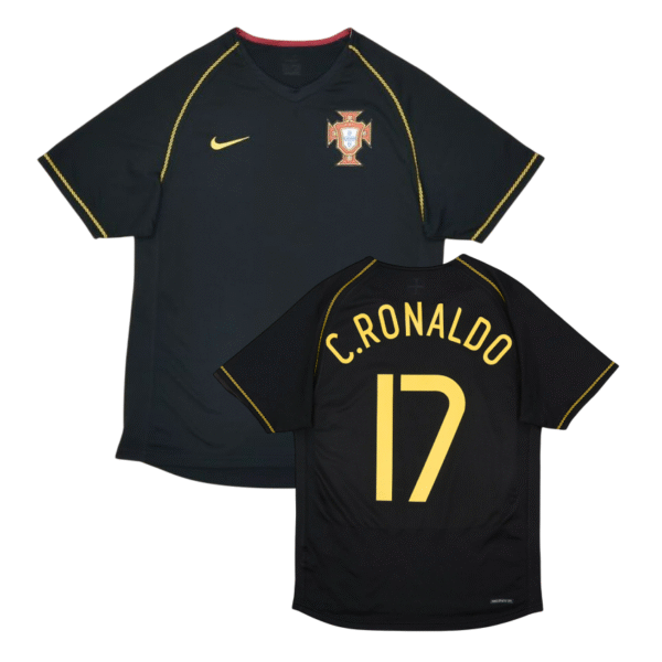 Portugal 2006 Away, Ronaldo Retro jersey
