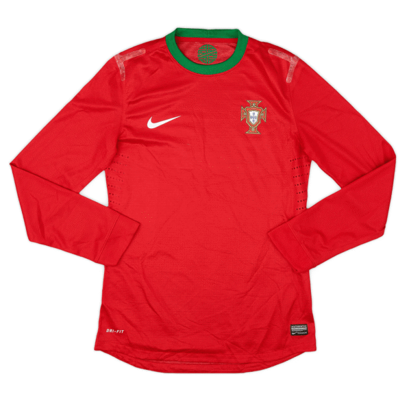 Portugal 2012 Home, Long Sleeve Retro Jersey