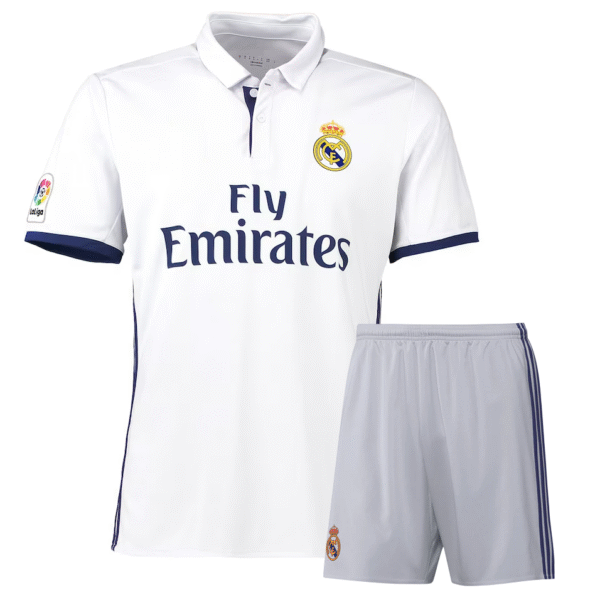 Real Madrid 2016-17 Home, Kid Kit Retro