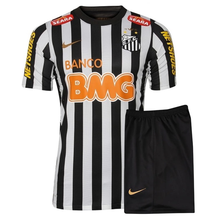 santos fc 2012 away retro kid kit 100