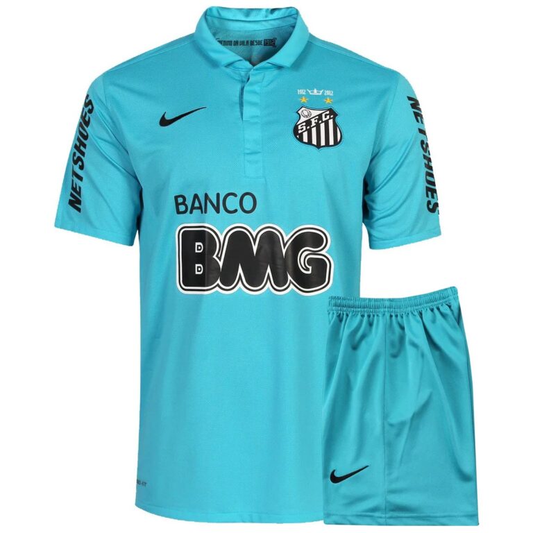 santos fc 2012 third retro kid kit 100
