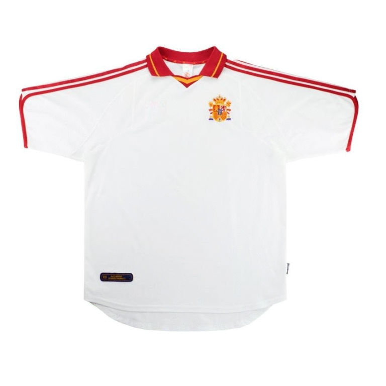 spain 2000 away retro jersey 100
