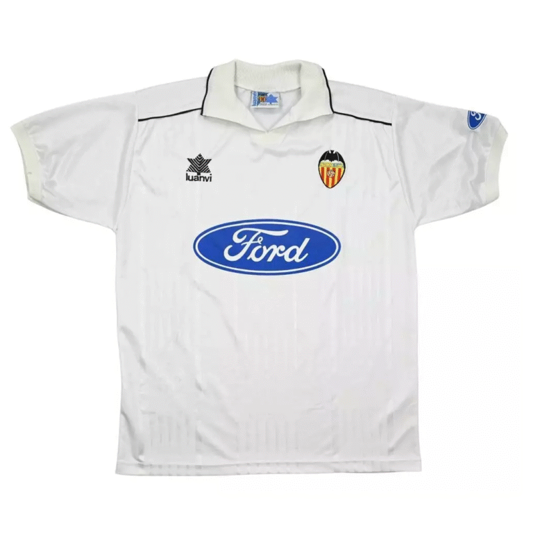 valencia cf 1996 97 home retro jersey 100