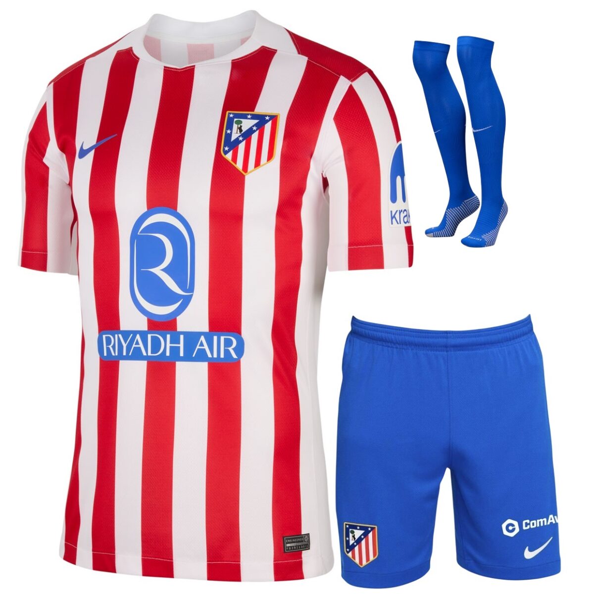 atletico madrid 2025 26 home full kid kit 100