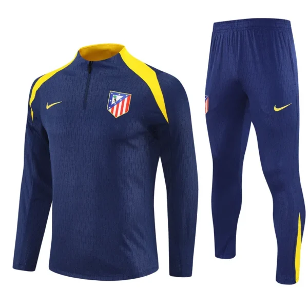 Atletico Madrid 2025-26 Navy Yellow, Kid Training Suit