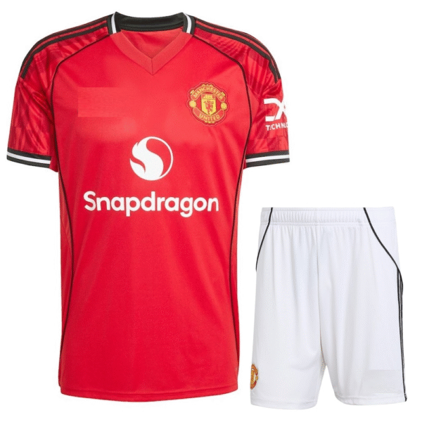 Manchester United 2025-26 Home, Kid Kit