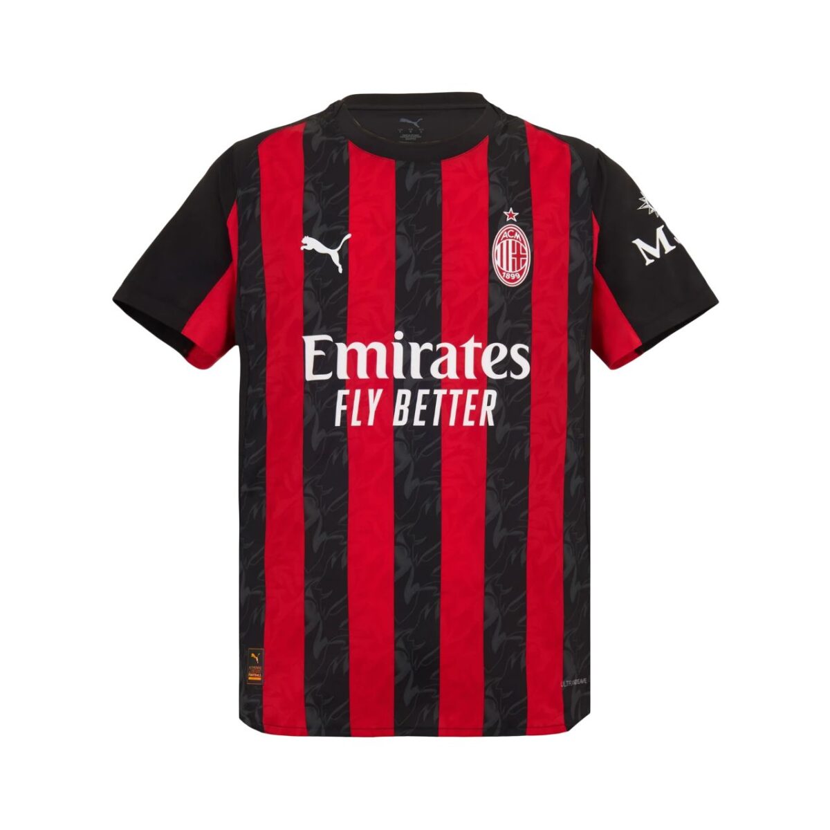 milan ac 2025 26 home game version jersey 100