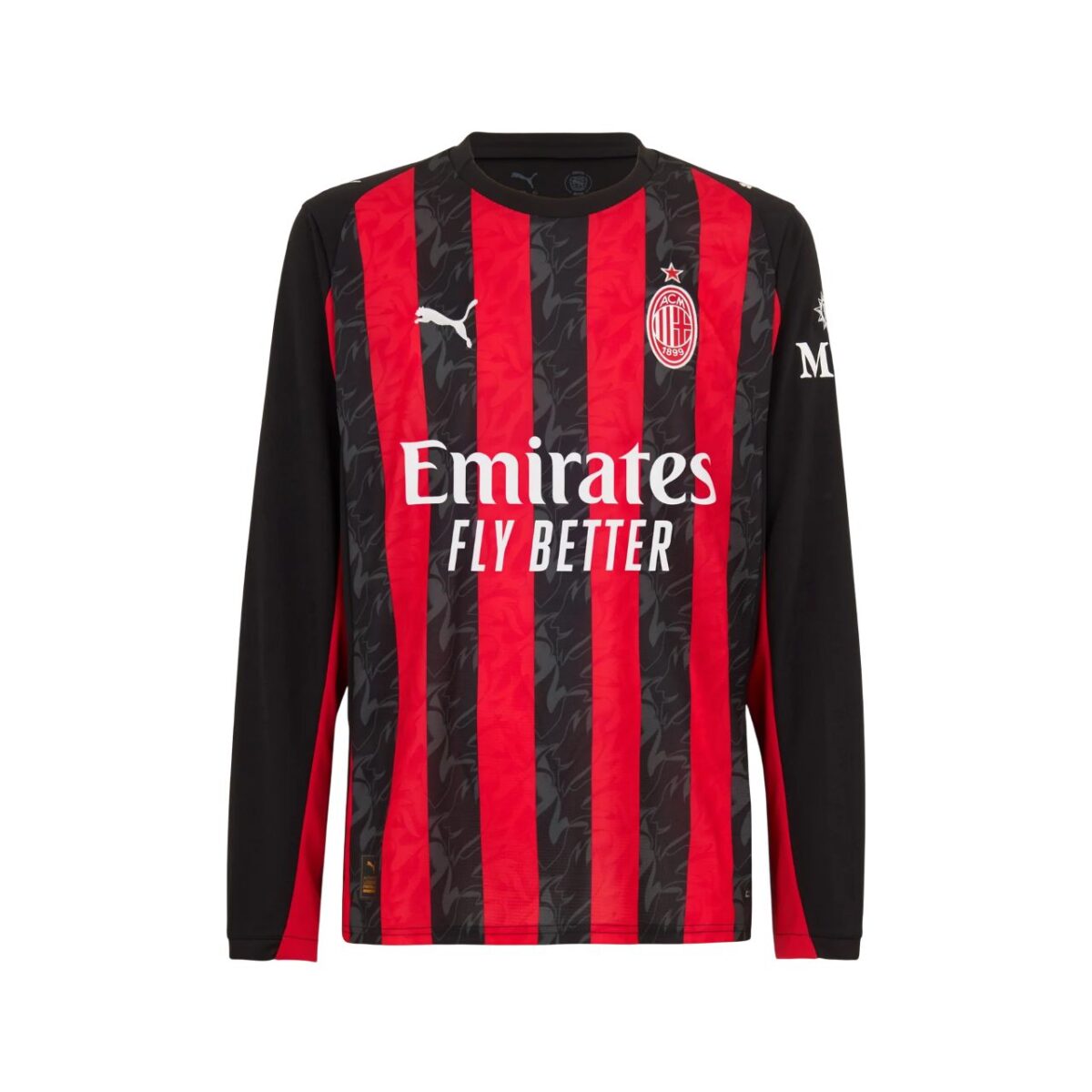 milan ac 2025 26 home long sleeve jersey 100